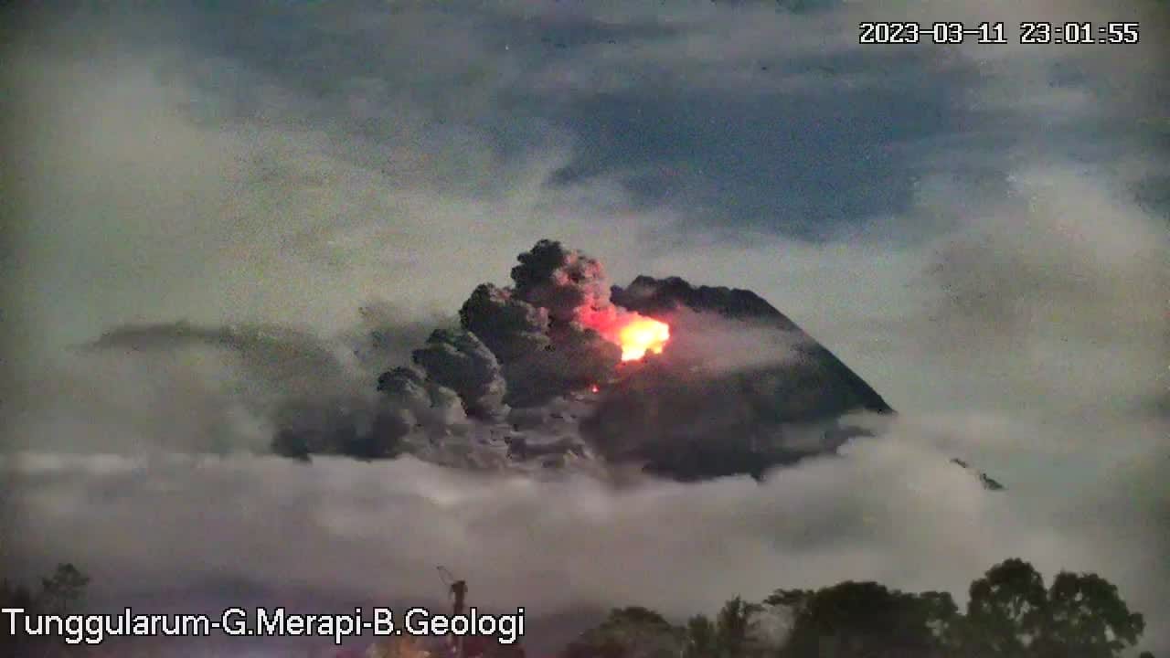 Update Aktivitas Gunung Merapi