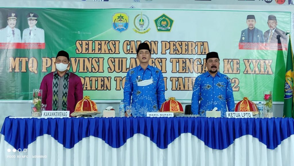 Wabup Tolitoli Kukuhkan Pengurus LPTQ, Sekaligus Menutup Kegiatan PPSCP MTQ Tingkat Provinsi Sulteng 2022 1 IMG 20220329 WA0028