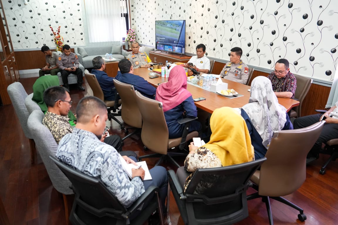 Jelang Pemilu Serentak 2024, Polda Terima Audiensi KPU Provinsi Malut
