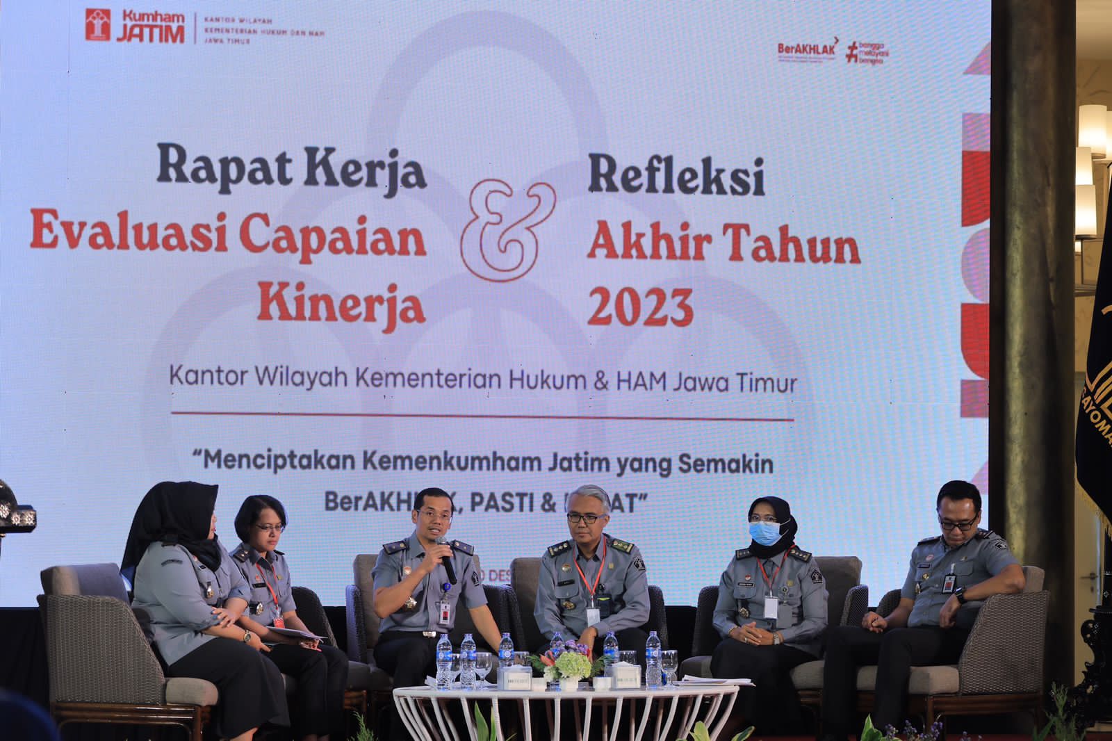 Tindaklanjuti Rakordal Pusat, Kemenkumham Jatim Gelar Raker di Wilayah