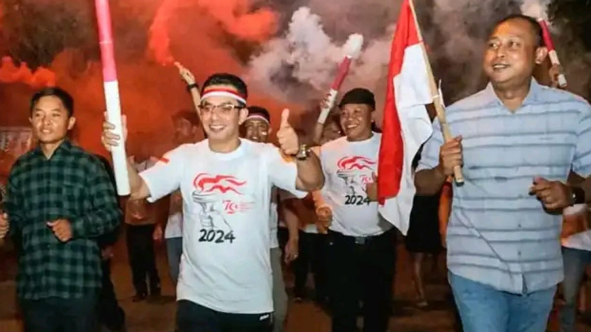 Lari Obor Estafet Pemalang 2024 Sukses Dilaksanakan, Rizal Bawazier Terima Kasih Pada Pemda dan Pihak Keamanan