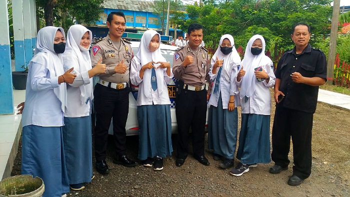Satlantas Polres Pemalang Peduli Keselamatan Siswa Sekolah