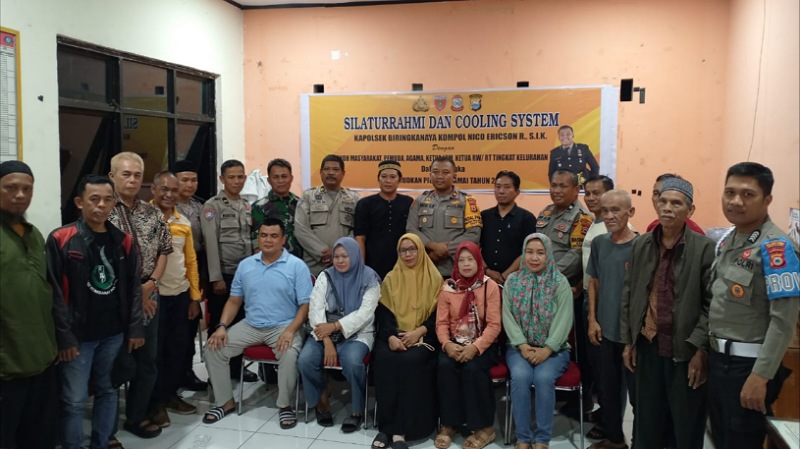 Jelang Pelaksanaan Pilkada Serentak, Polsek Biringkanaya Polrestabes Makassar ‘Cooling System’ ke Tiap Kelurahan