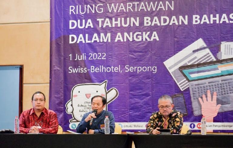 Capaian Badan Bahasa Kemendikbudristek RI Selama Dua Tahun