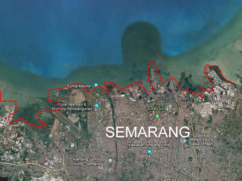Penurunan Tanah di Jakarta dan Semarang