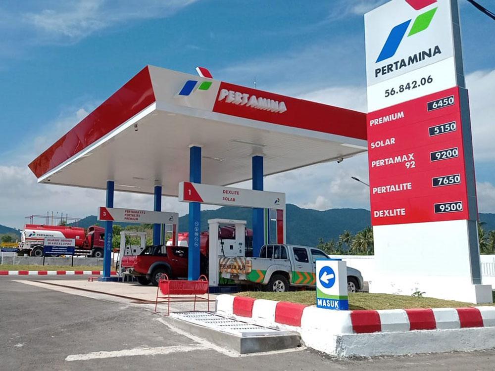 Harga Pertamax Resmi Naik, Dari Rp.9.000,- menjadi Rp.12.500,- per Liter 1 spbu pertamina satu harga 1